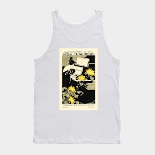 Albert Morris Bagby's New Novel Miss Traumerei Vintage Advertisement Maitres De L' Affiche Collection Tank Top